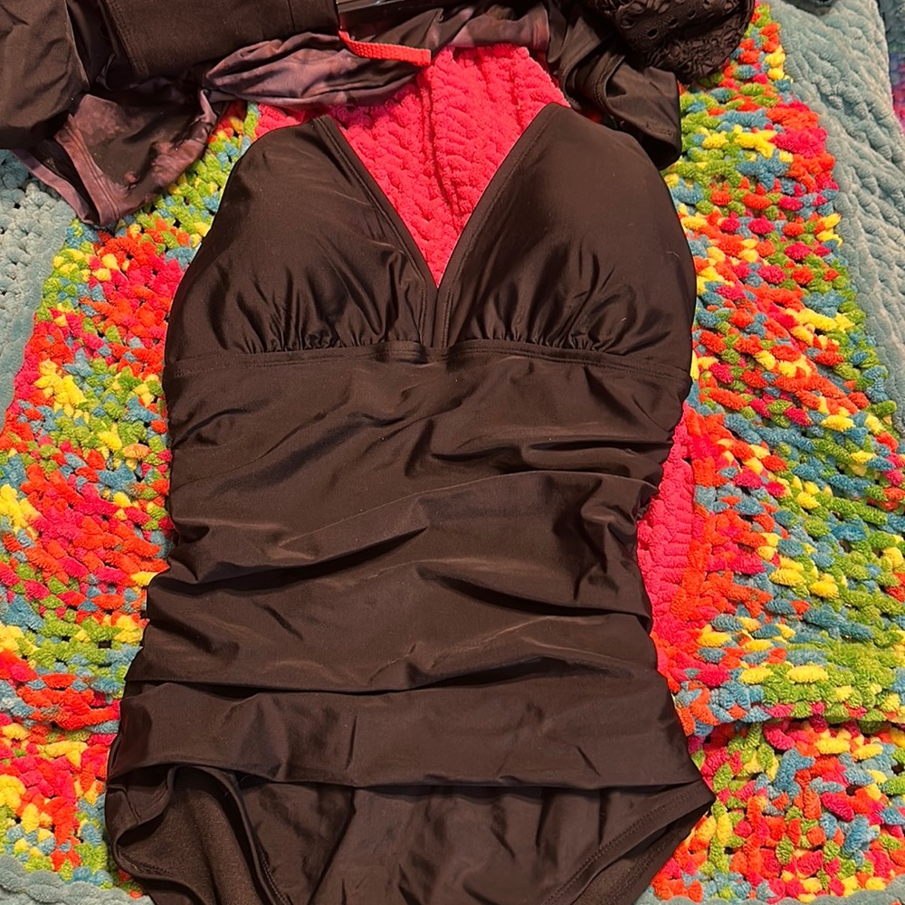 Adore me one piece bathing suit new without tags